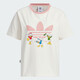 Adidas (adidas) clover kurzärmelig Frauen Sommer Neue Mode komfortable lose, atmungsaktiven oberen runden Hals T-Shirt Sportswear JP1428 S