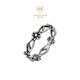 Chow Tai Fook MONOLOGUE Monologue Ambition Series Iris Retro Platinum Ring for Women MO88 No. 12