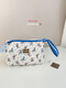 Export diaper storage out-and-out baby clothing bag quilted baby bottle mommy stroller hanging bag cosmetic bag blue fairy storage bag