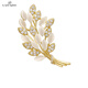 LAST KISS wheat ear brooch for women 2025 new style light luxury high-end exquisite fashion design niche high-end chest Valentine's Day gift cat's eye brooch