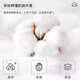 Langsha pajamas men's pure cotton 7A antibacterial mite removal spring and autumn long-sleeved cardigan set loose simple men's home clothes