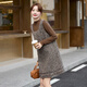 Vestido de otoño e invierno de Markyinxiang 2025 Nuevo temperamento de alta gama de chicas ricas pequeñas fragantes de lana de lana falda corta falda set negro lns9713 s
