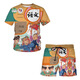 WEIXUAN Primary School manuel de couverture Vêtements de livres chinois Livre Vêtements manuels manuels T-shirt École primaire Mathématiques chinoises English Chinois Volume de première année Single Clothes Child's Height 110 à 12040 à 55 Jin [Jin est égal à 0,5 kg] Code universel