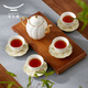 Auratic Chinese porcelain Yongfengyuan Magnolia 10-head ceramic tea set gift box packaging