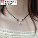 SNQP Fat Fu Pendant Silver Weight Подходит для маленького жирного ожерелья Fu для женского мирного плетены
