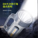 Shibei portable searchlight led strong light rechargeable ultra-bright remote outdoor outdoor construction site high-power flashlight USB upgraded version A9031/6W battery life 512 hours/320