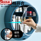 Fantasy cosmetics storage box wall-mounted punch-free dustproof makeup box home bathroom wall-mounted bathroom shelf blue