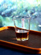 Qiaoyou Kongyun handmade floating glass fair cup Japanese-style heat-resistant tea set complete set tea maker with tea filter integrated gift single male cup approximately 310ML carton packaging