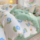 Antarctic Pure Cotton Litet quatre pièces 100% couvercle de courtepointe en coton complet 200x230 cm Double drap de couette de courtepointe domestique Kit d'ours jimmy 1,5 m