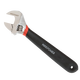 MaxPower Professional Grade Mobable Mobable Placa móvil Mano Mano multifunción Manejo de plástico Anti-Slip Llave de apertura móvil de apertura móvil de 4 pulgadas Manejo de plástico de grado profesional M11303