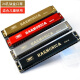 24 hoyos C Harmonica Instrumento para niños 10 Hole Blues Blues Toy de órgano para adultos 118 24 Holes Fine Titanium armónica (Verde) + Libro de armónica