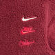 
Nike jacket men's clothing 2024 Spring CNY Dragon Year limited new three-hook imitation lamb standing collar sports casual clothing FZ6194-677/Red M