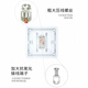西门子（SIEMENS）开关插座面板 强电10A墙壁86型面板 致典系列日曜金 二开双控