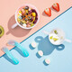 Supor Baby Bowl und Löffel Set Baby Mahlzeit ergänzende Schüssel Kindergeschirr tragbare Anti-Fall- und Anti-Scenen-Saugbecher-Schüssel rot [Single Bowl]
