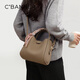 C.BANNER first-layer cowhide bag, women's handbag, shoulder bag, light luxury vegetable basket, birthday gift, high-end gift for girlfriend and wife
