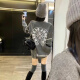 Ayanting Eagle Maternity Suit Autumn and Winter New Korean Style Sweater Digital Sweater Digital Knitt All-Match Loose Sweater de maternidad de gran tamaño 7374 Top [Single] XXL [140-170Jin [Jin iguala 0.5 kg]]]