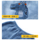 Catman Children's Pajamas Boys Autumn and Winter Coral Fleece Thickened Flannel Boys Cartoon Home Clothes Set Blue 140
