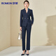 Luo Meng Suit Women's Professional Decoration Single Suit Business OL Women's Interview Work Commuting Suit Jacket
