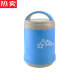 El lonchero de aislamiento de calidad importado de Jiangong Linter de vidrio de vidrio de doble capa Aislamiento largo Aislamiento Bento Portátil Gran capacidad, sin recolección de color 9734 1L