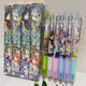 Genshin Impact Blind Box Press neutraler Stift Tinali Zhongli Cartoon Roundpoint Pen Animation Signature Pen 6186 Funinga Blind Box Pen 36 Box 0,5mm x Einzelkiste