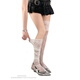 WHITE SOCKS punk style black hottie stockings women's lace y2k subculture thigh stockings women's three-piece set one size