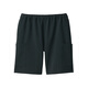 MUJI Labo unisex double-layer woven cargo shorts that are not easy to get wet, gender-neutral men and women, black M (170/80A)