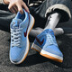 Ajiafjsbdunk Zapatos de hombres de moda chicle de burbuja bajo top putian pareja zapatos otoyo keyang estudiante panda en blanco y negro Kamata Women's Shoes A9928 White Grey-Dunk Low Top 43 (siga calcetines)