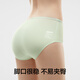Banana silver leather 701S women's underwear 80 long velvet cotton 7A antibacterial breathable anti-pinch hip mid-waist shorts 2 packs of warm malt + 2 pieces L