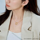 Chow Sang Sang Möbius strip gold set chain pure gold pendant necklace 93863N price 47 cm 5.2 g