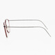 Cadre Lindberg Lindberg pour femmes Lin6506 Pure Titanium 6644 Ultra-Light Board 6647 Lunettes 6609 Sécédages Modèle 6506 Red C04 / U9 Taille 46140