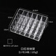 Kaximu lipstick storage box dust-proof desktop cosmetics nail polish with lid transparent acrylic lip glaze lipstick storage rack with lid 18 compartments