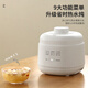Jiuyi electric stew pot water-proof household baby food supplement pot for cooking porridge and soup bird's nest ceramic small electric stew pot white 1L