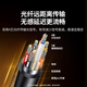 Câble Green Fiber Optic HDMI Version 2.0 4K60Hz Fièvre de catégories à haute définition Câble ordinateur Connexion TV-TOP TV Projecteur Monitor Video Cable Engineering Decoration 15 mètres 45504