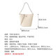 Tory Burch new product Women's MCGRAW series medium bucket bag hand-held one-shoulder crossbody bag women's bag gift for women 143544 724 cheese white