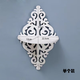 Ancient Fan Maple wall hanging pothos flower rack wall storage rack wall hanging no punching bedroom wall partition living room wall decoration shelf