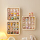 Blind box storage display rack wall-mounted figure bubble display box MA wall-mounted special transparent acrylic display cabinet cream color wall-mounted without punching (1 piece)