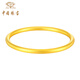 Bijoux chinois Sino Gem Bracelet Gold Football féminin Gold Méthode ancienne Méthode héritage Bracelet rond en or