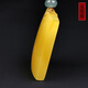 Hupai, one object, one picture, one certificate, beeswax pendant, natural amber necklace, Fang brand chicken fat yellow necklace, no cracks, pendant, 4.74g, 22*32*7mm