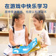 莎林saalin儿童玩具神奇水画本反复涂鸦宝宝清水笔画本幼儿动物涂色本