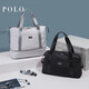 POLO travel bag, women's handbag, men's sports and fitness bag, dry and wet separation large capacity luggage bag, single shoulder crossbody, expandable