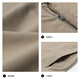 Sept Wolf [Cool] Pantalon décontracté Pantalon masculin 2025 Nouveau pantalon masculin à la mode et Evergrande pour hommes confortable Pantalon pour hommes respirant 701 (kaki) à quatre côtés 1D1E30402025 34