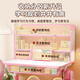 Kinderspeicher Kinderstudienschreibtisch und Stuhl Set Kinderschreibtisch und Stuhl Set für Primary- und Sekundarschüler. Schüler der Schüler und Stuhl Set für das Heben von Kinderschreibern Pink Bear-80cm-Lesen + Korrektor
