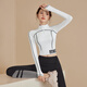 G LUXOME yoga wear new running sports women's suit autumn and winter fitness tops long-sleeved high-end Pilates training clothes yoga slimming suit M