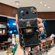 罗璐鸥小米Civi3手机壳斜挎挂绳MI CIVI3外壳链条背带硅胶壳保护套斜跨菱格零钱卡包防摔全包软壳女款 【白色-菱格小熊卡包款】+斜挎挂绳+屏幕保护膜 小米Civi3