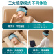 Aux (Aux) Masajeador Head Airbag Air Compress Hot Head Massager Wireless Masaje portátil Masaje de diadema Dispositivo de sueño para dormir Regalos prácticos de alta gama para padres, regalos de cumpleaños de novio y novia [azul cielo] Massaje de airbag de 6 zonas + 3 modos principales + compresas calientes + 3 niveles de cumpleaños regalos de cumpleaños para madre, esposa y esposa y esposa