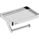 Moen storage tissue holder ACC9956 roll paper holder toilet paper holder multifunction 304 stainless steel ACC9929 ACC9956 platform toilet paper holder