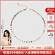 Amber Lollipop white Baihe same necklace women's dopamine clavicle necklace anniversary birthday gift for girlfriend and wife color (freshwater pearl)