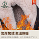 啄木鸟冬季加绒加厚保暖雪地靴女2025新款老北京棉鞋防滑一脚蹬妈妈棉靴 咖啡色 加绒加厚 36