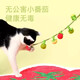 Guazhoumu cat toys, cat toys, cat sticks, self-stimulation and boredom relief artifacts, bite-resistant kittens and kittens, energy-consuming pet supplies, a bunch of 6 small tomatoes, with a bell + catnip, and a free sticky hook