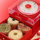 Aishangyan Dried Bird's Nest, Red Ginseng, American Ginseng, Dendrobium and Astragalus, 5-piece gift box, gift for elders to meet parents, supplement gift